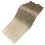 professional tape in hair extensions real virgin human hair
