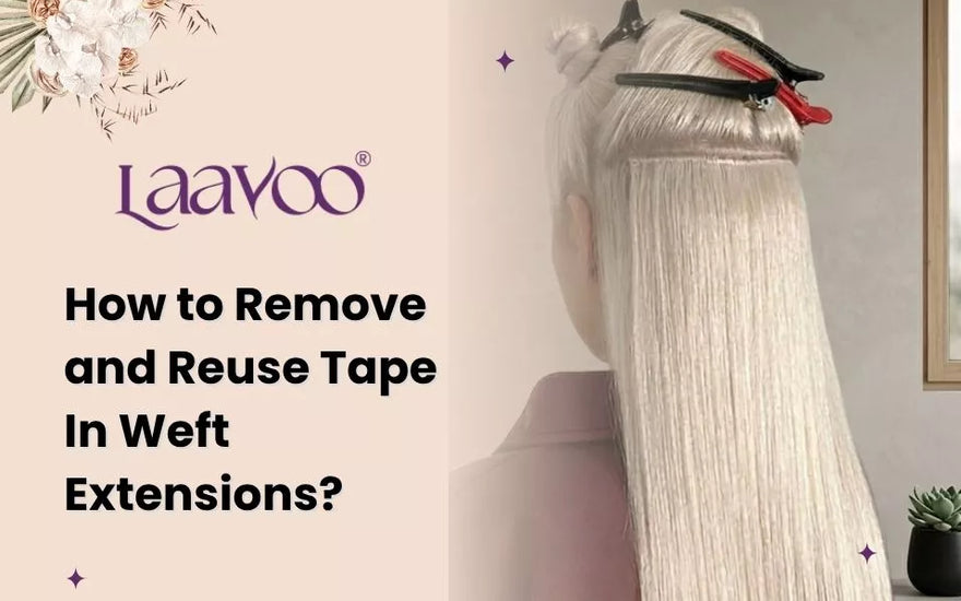 How to Remove and Reuse Tape In Weft Extensions?