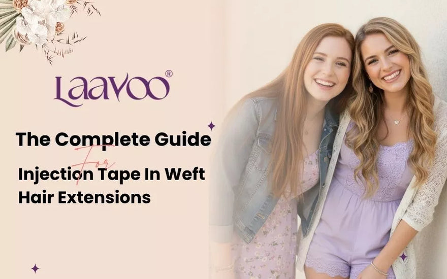 The Complete Guide for Injection Tape In Weft Hair Extensions