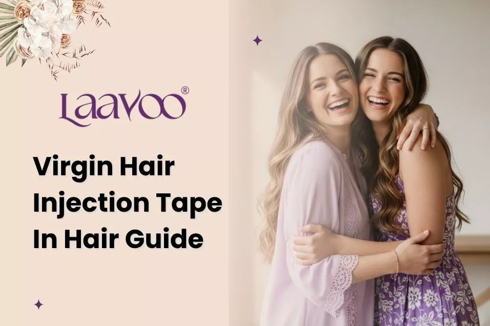 Virgin Hair Injection Tape In Hair Guide