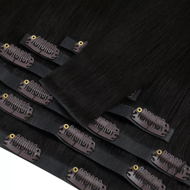 brown hair natural clip in hair extensions