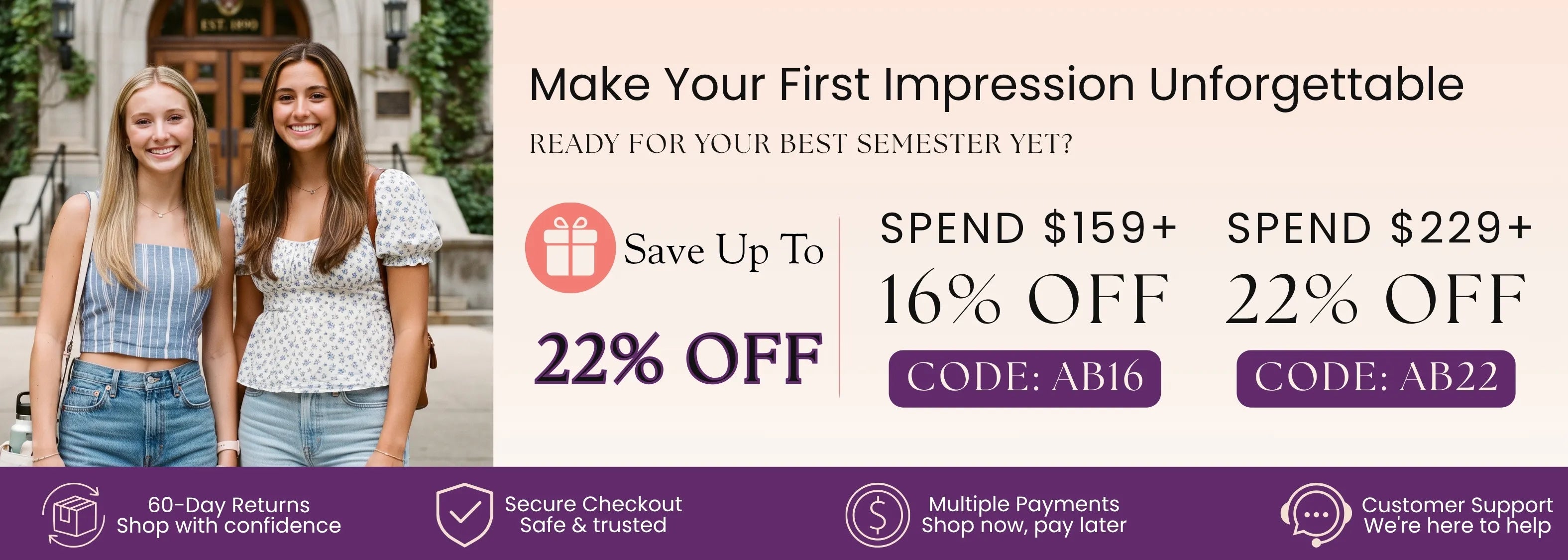make your first impression unforgettable