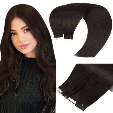 virgin human hair tape in extensions