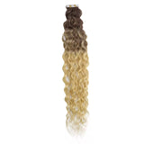 balayage blonde invisible tape in hair extensions #8-60