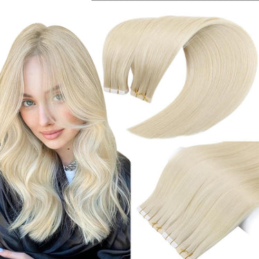 professional tape in hair extensions virgin human hair