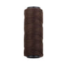 cotton thread for hair extensions brown color