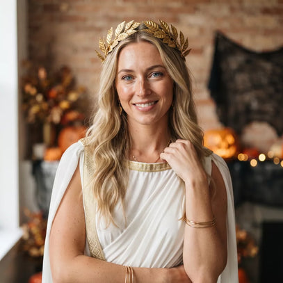 blonde hair greek goddess