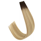 Invisible Weft Extensions Human Hair Weft Extensions