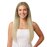 real human hair no glue tape in hair blonde ombre balayage hair extensions
