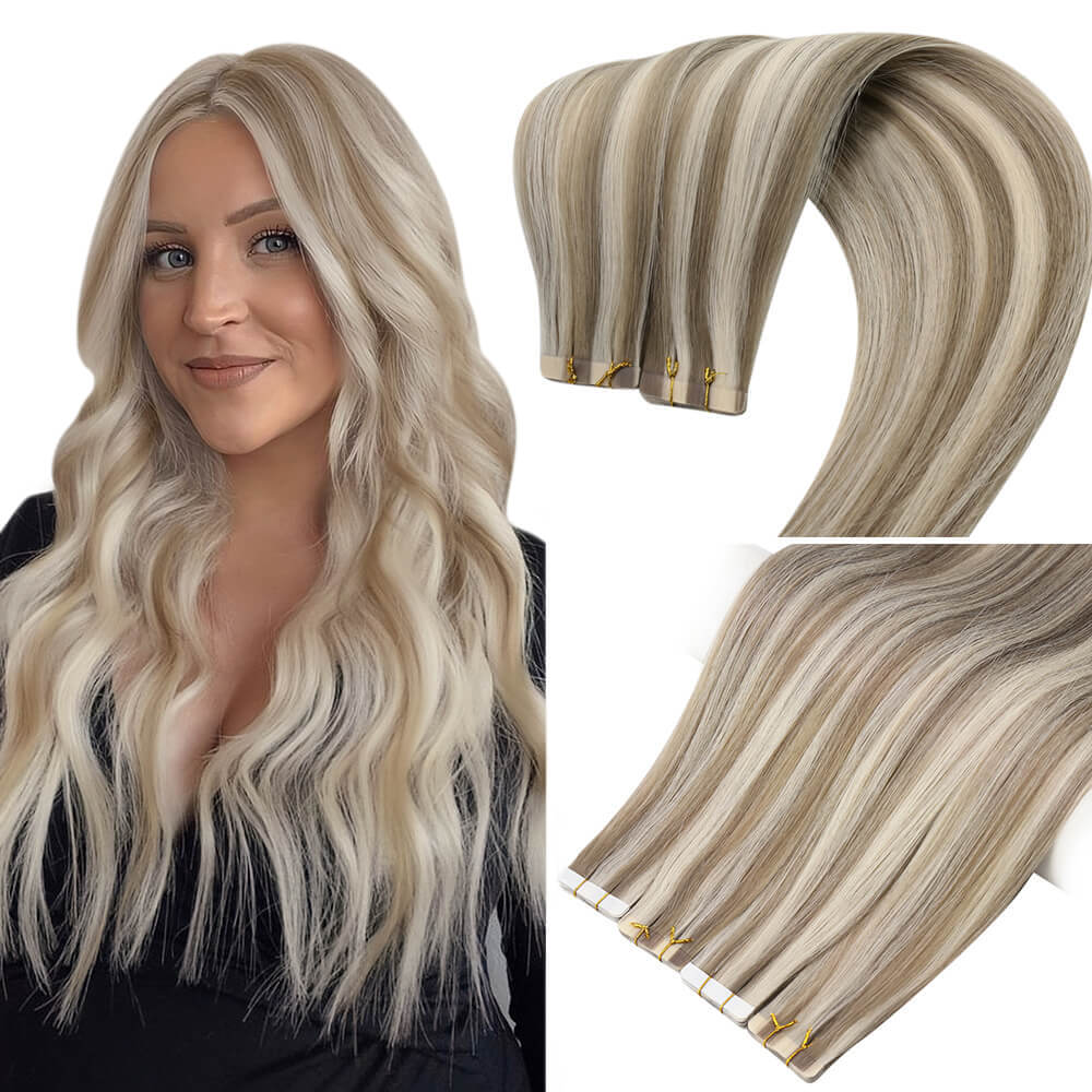 tape in hair extensions human hair    tape ins    human tape in extensions