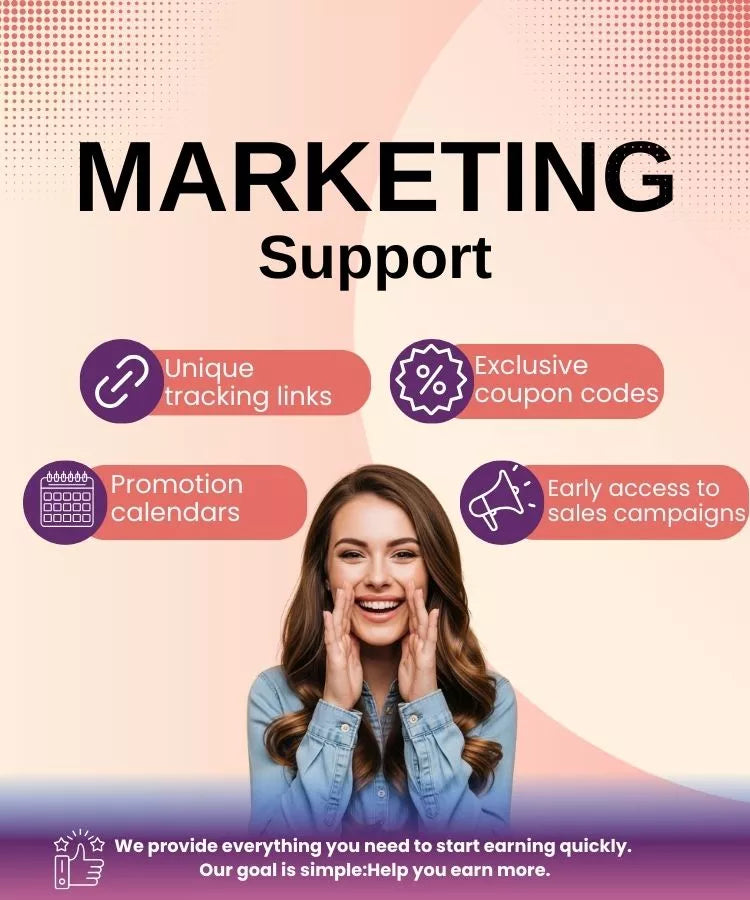 marketing support affiliate program laavoo hair