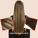 invisible tape in weft extensions