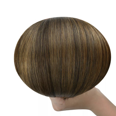 pu hole weft extensions virgin human hair