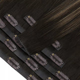 real hair clip in extensions