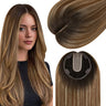 balayage clip in hair toppers