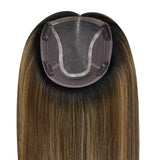 hair topper for short hair balayage hair