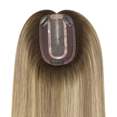 human hair topper