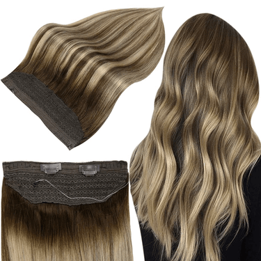 wire hair extensions human hair