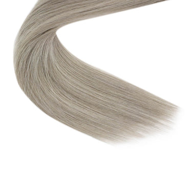 tape in hair highlight blonde