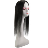 black hair topper for thinning crown