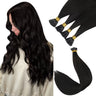 Human virgin I tip hair extensions