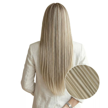 blonde genius clip in hair extensions 