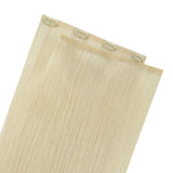 blonde hair human hair clip in extensions