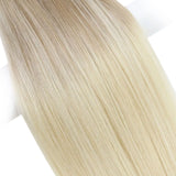 blonde hair extensions seamless weft