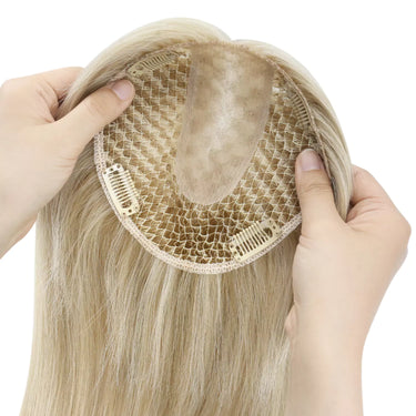 hair topper for thinning hair blonde human hair