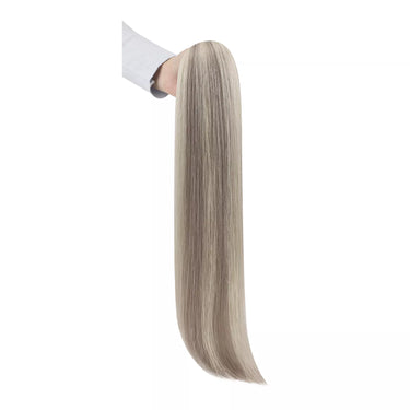 blonde virgin tape in hair extensions