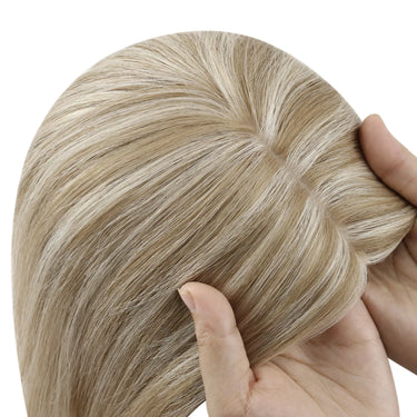 fishnet hair toppers clip-in hair pieces for women