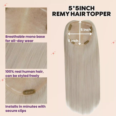 topper hair piece for women blonde hair