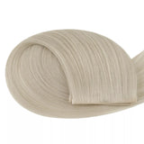 white blonde virgin human hair tape in weft 