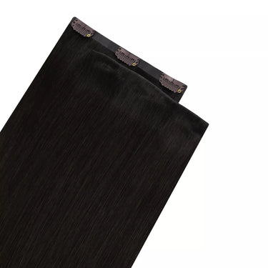 real hair clip in extensions brown hair