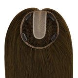 brown hair toppers virgin natural hair toppers for women