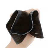 invisible hole weft flat weft hair extensions