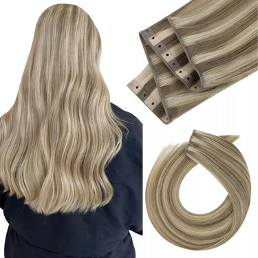 butterfly hole weft hair extensions volume weft extensions 