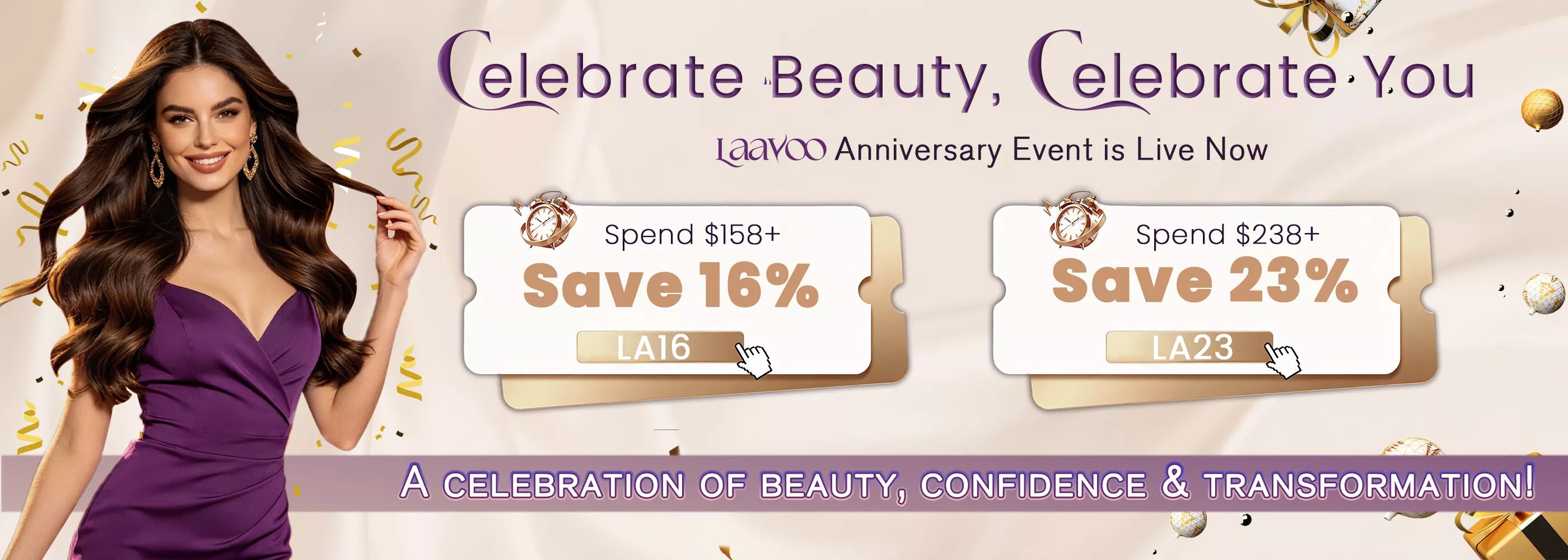 laavoo hair anniversary sale