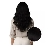 remy hair clip in extensions black hair