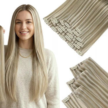 genius clip in hair extensions  remy hair extensions