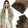 injection clip in hair extensions balayage hair extensions thick hair