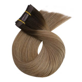 virgin hair double weft clip in hair extensions