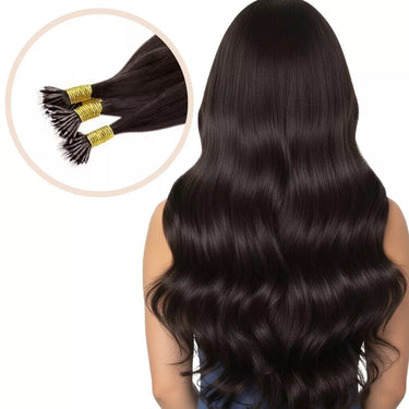 nano link hair extensions darkest brown