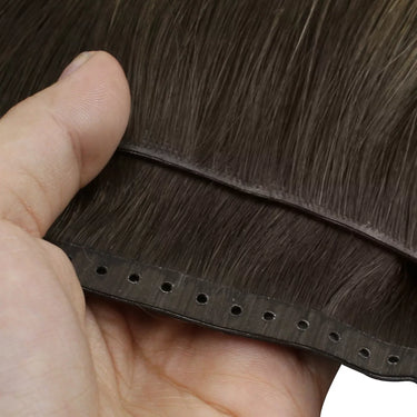 balayage butterfly weft hair extensions