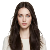 virgin hair invisible hole pu weft darkest brown