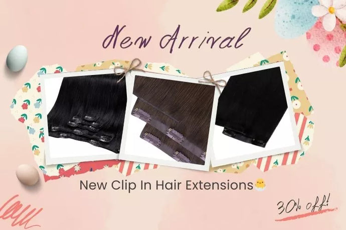 new clip in hair easter day sale