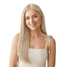 virgin hair weft feather weft extensions highlight blonde