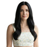 black feather weft virgin weft hair extensions