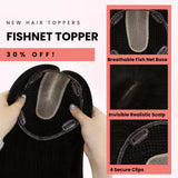 virgin human hair topper for thinning hair