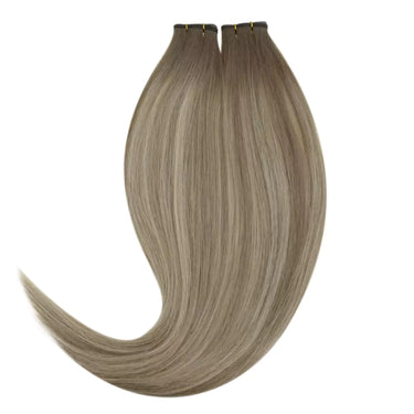 100% high quality human hair sew in weft hair extensions silky smooth hair hair extensions fantasy colors